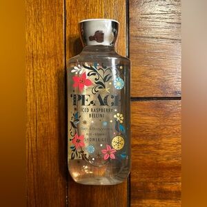 Bath & Body Works Peace Iced Raspberry Bellini Body Wash 10oz